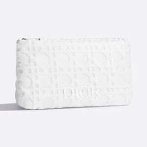 Dior Embroidered Cosmetic Bag